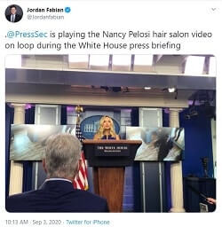 Nancy Pelosi Hair Salon